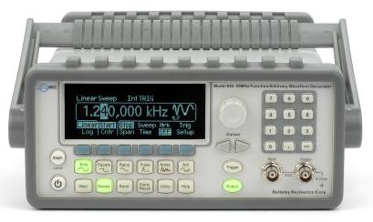 The Berkeley Nucleonics Model 645 arbitrary waveform and function generator front panel.