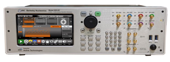 Berkeley Nucleonics arbitrary waveform generator front panel