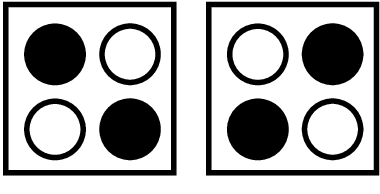 Chain of quantum-dot cells acting as a binary wire from input to output