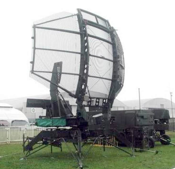 Sample portable AN/TPS radar system