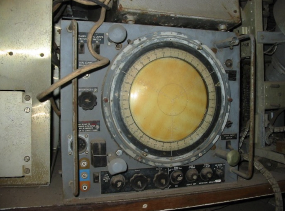 Cold War Plan Position Indicator display