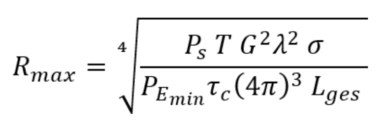 Pulse compression factor in the radar equation