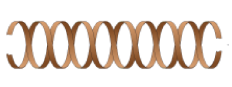 Contra-wound helix slow-wave structure