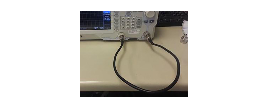Measuring the reference cable
