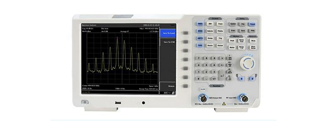 Benchtop spectrum analyzer