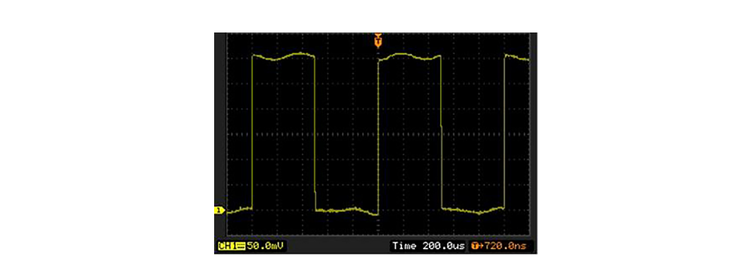 Oscilloscope data without shielding