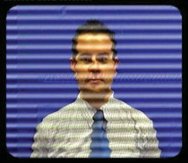 Video image broken up by RF transmission interference
