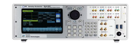 Model 685C front panel with touchscreen and channel outputs