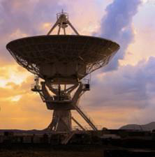 SATCOM and radar application: large dish antenna