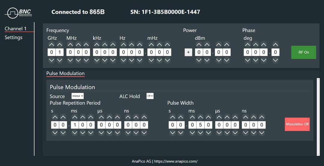 Figure 17: Web Browser GUI