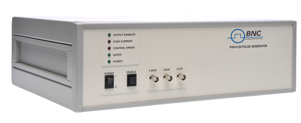 Berkeley Nucleonics PVX-4130 high voltage pulse generator front panel