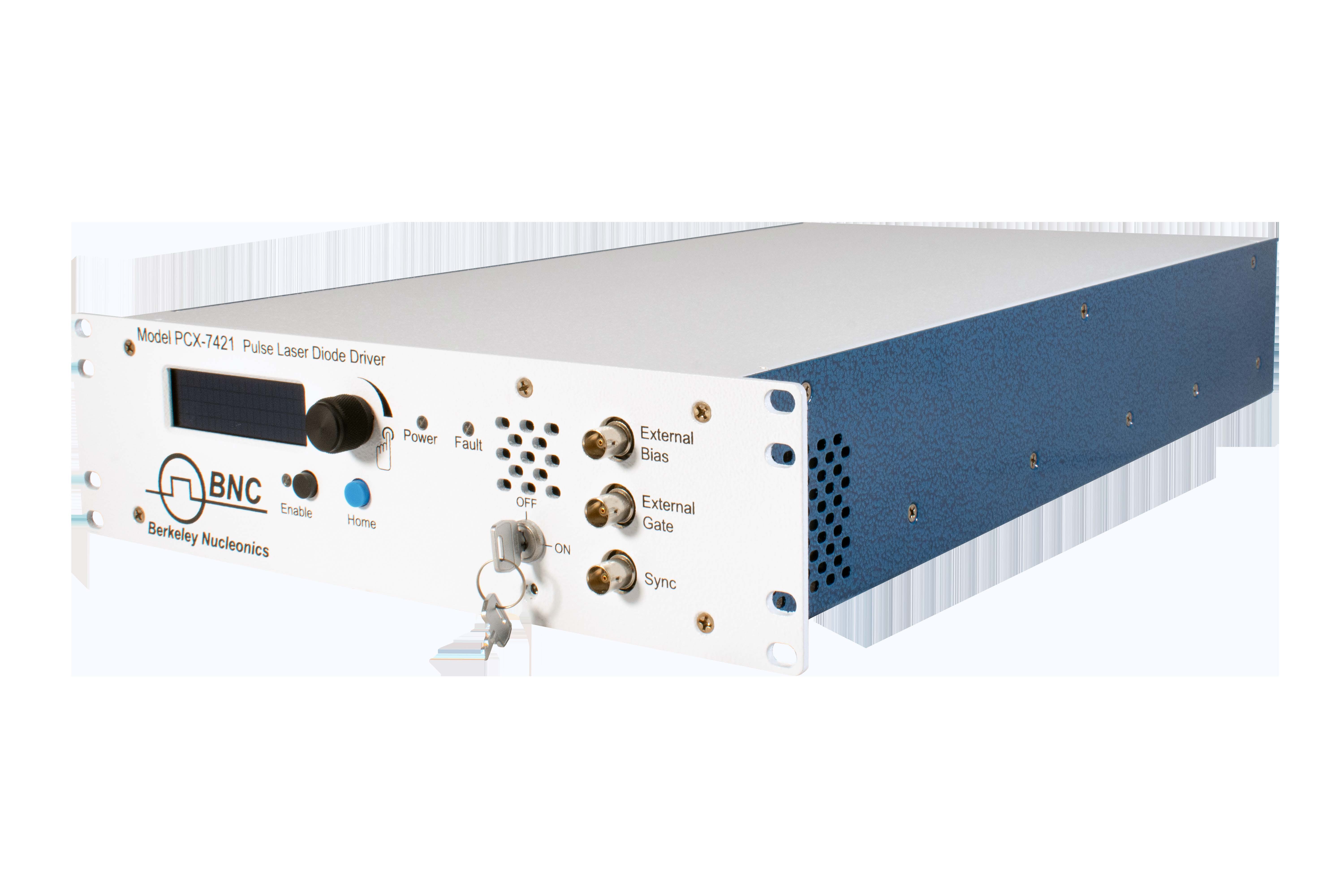 Berkeley Nucleonics PCX-7421 pulse laser diode driver front panel rack unit