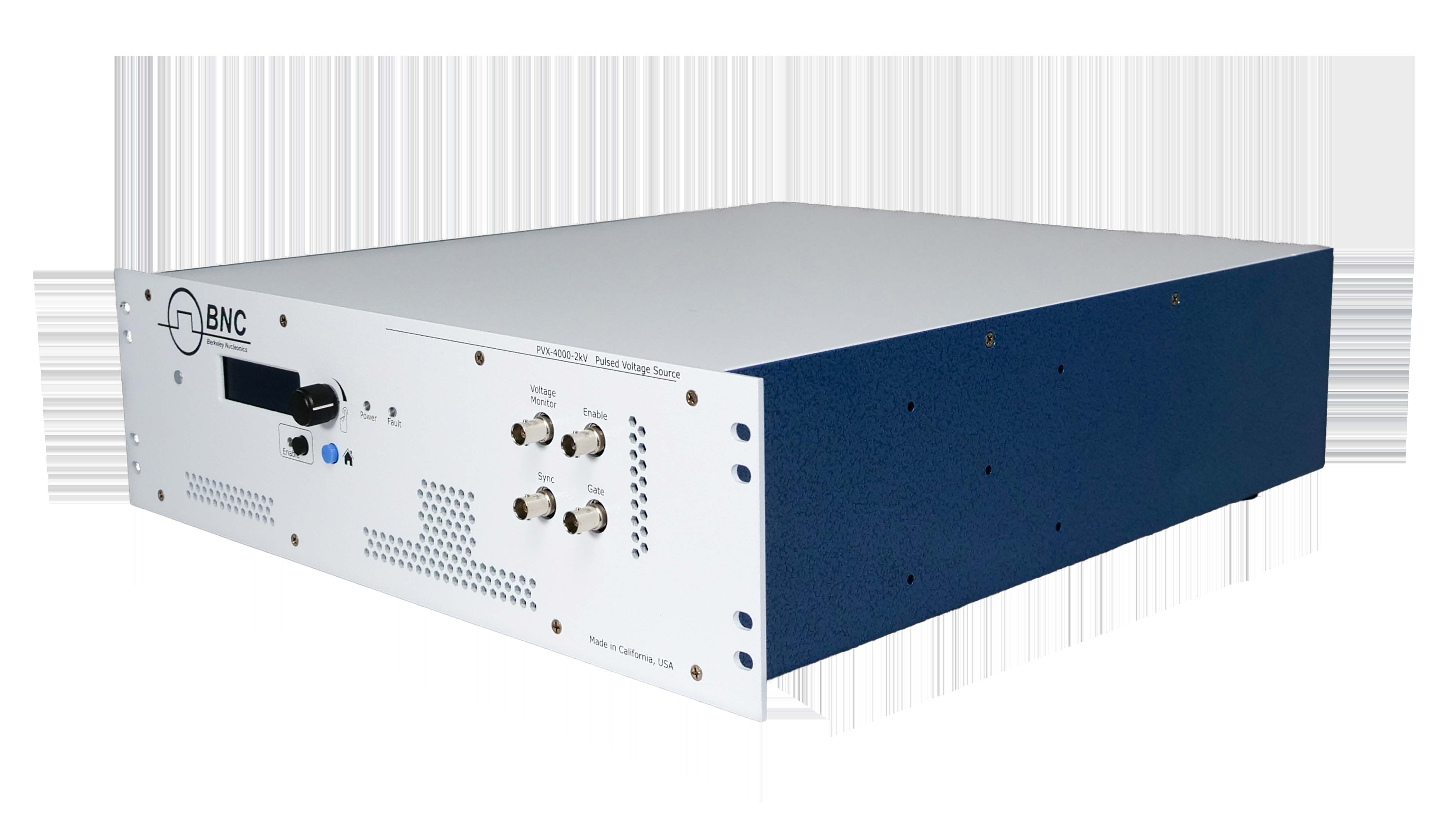 Berkeley Nucleonics PVX-4000-2kV pulsed voltage source front panel