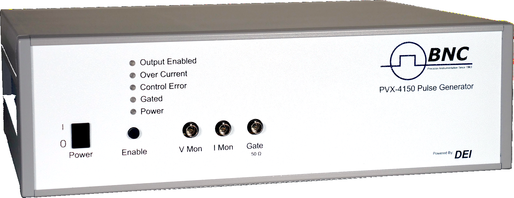 Berkeley Nucleonics DEI PVX-4150 high voltage pulse generator front panel