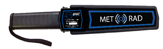 MetRad 1 handheld radiation and metal detection wand