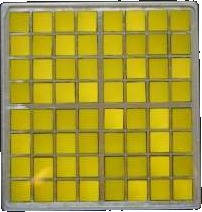 GAGG:Ce pixelated crystal array