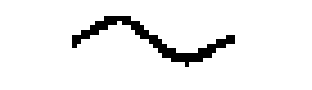 Alternating current symbol