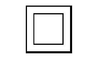Double insulation symbol