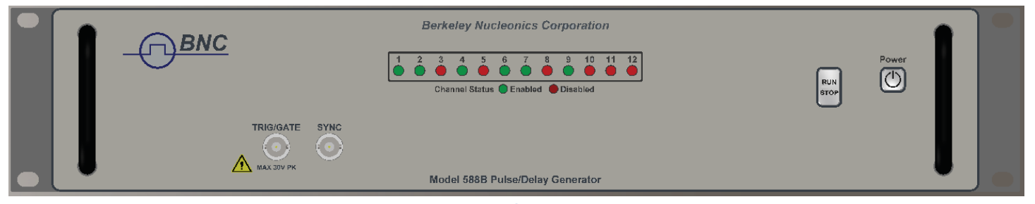 Figure 2. 588B 12 Channel Front Panel