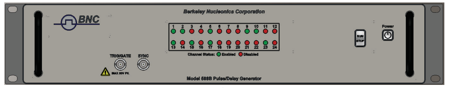 Figure 1. 588B 24 Channel Front Panel