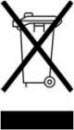 WEEE crossed-out wheeled bin symbol