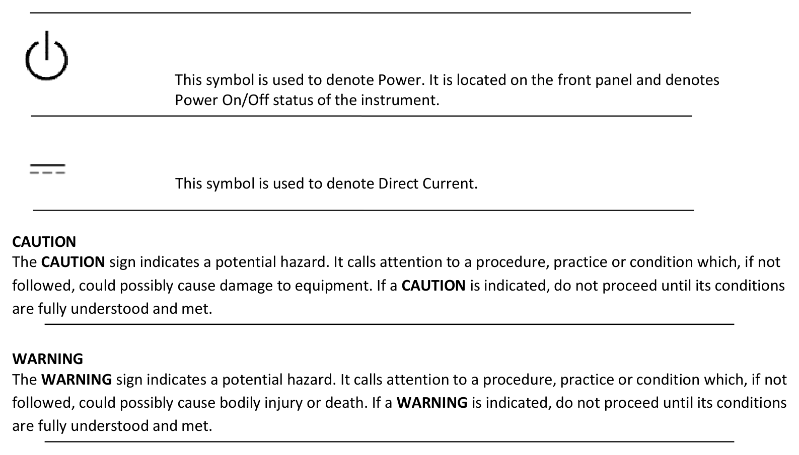 Model 765 user manual page 7