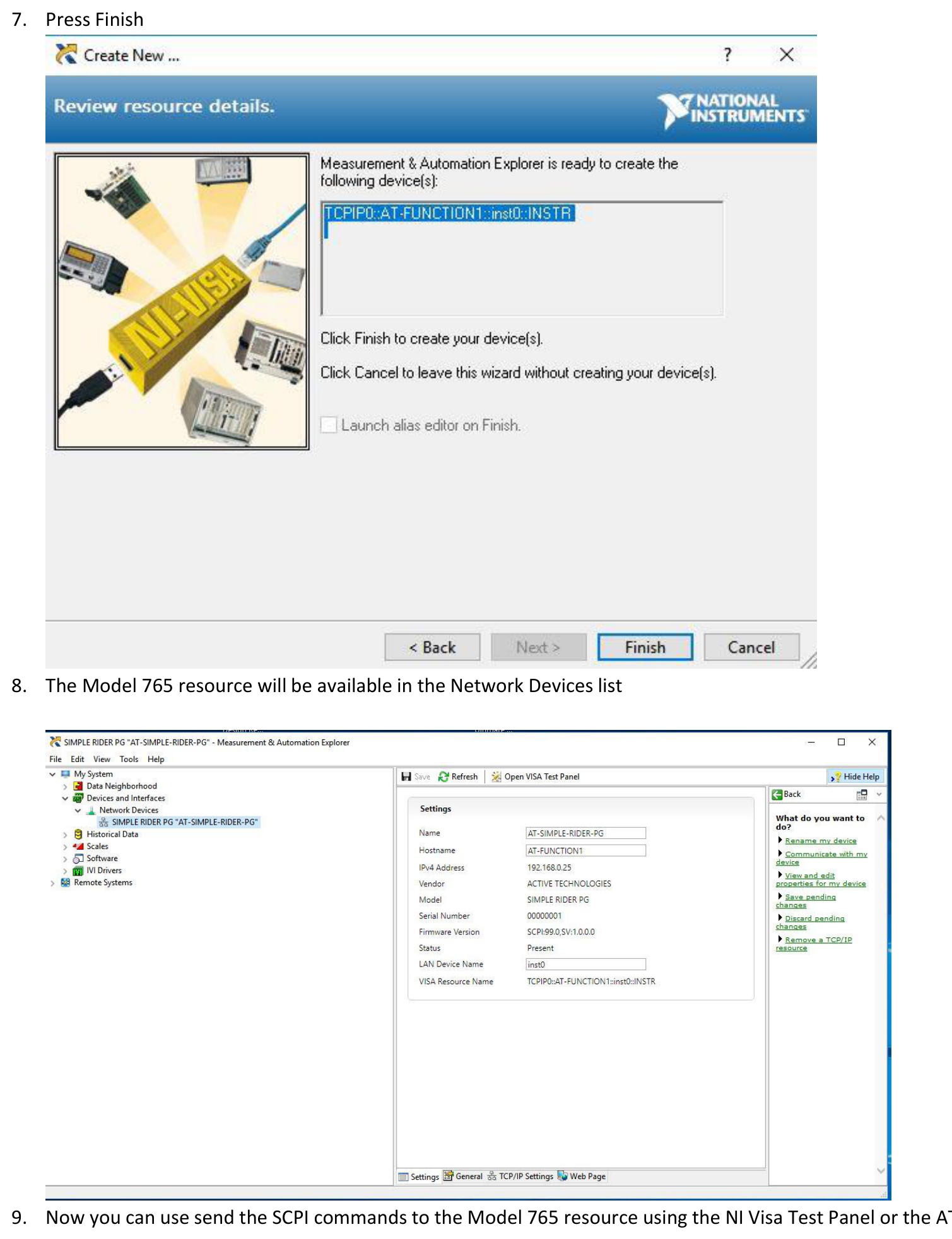Model 765 user manual page 22