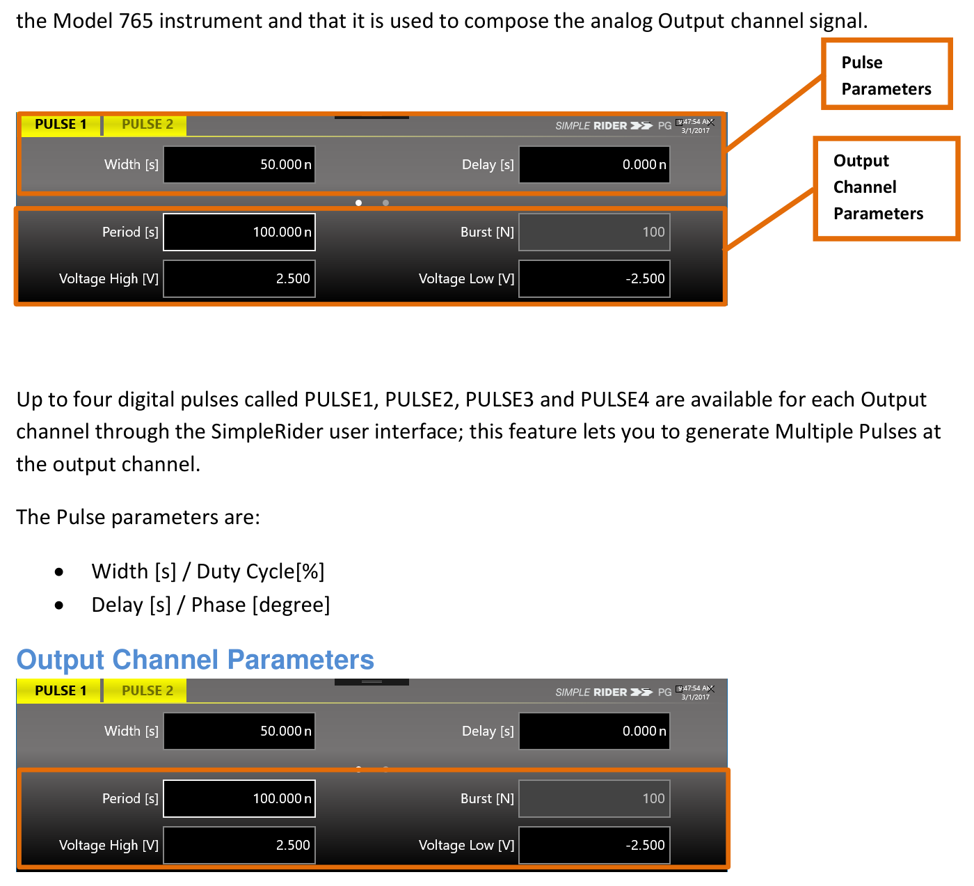 Model 765 user manual page 33