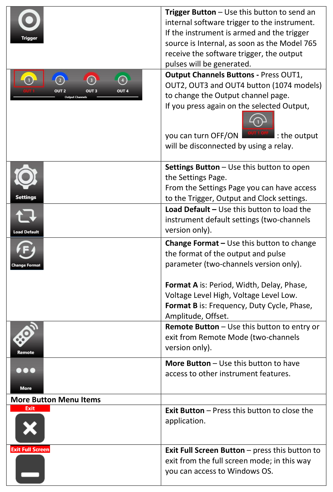 Model 765 user manual page 63