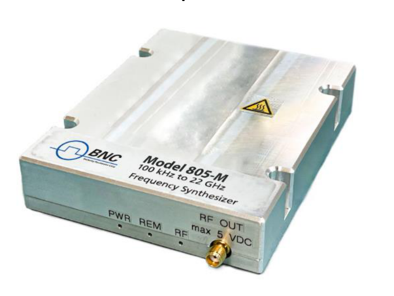 Model 845-M flange-mount synthesizer module form factor