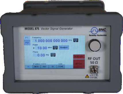 Compact portable case with touch display, single channel device