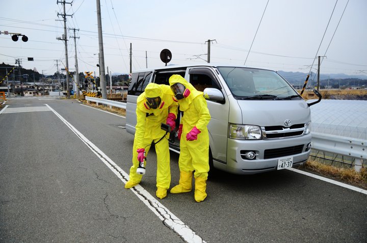 BNC instruments deployed in the field after Fukushima