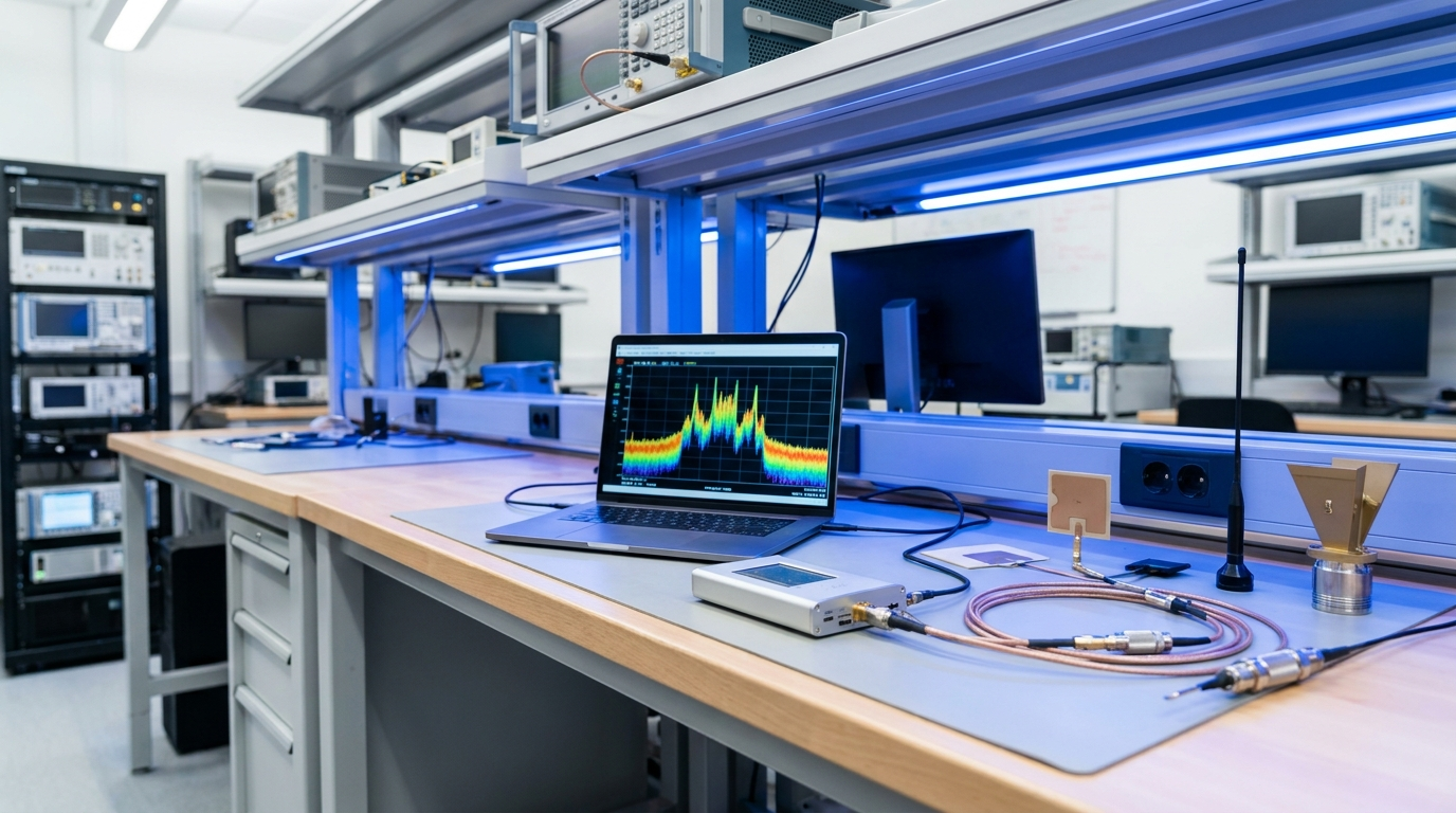 Spectrum display for teaching and research
