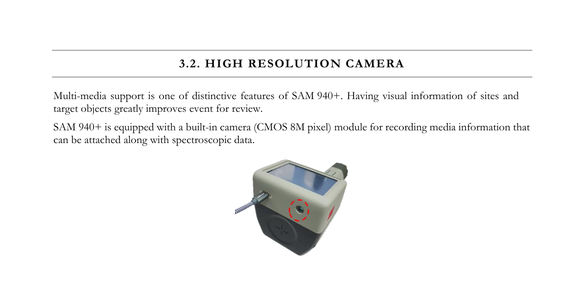 Built-in camera location and protective cover