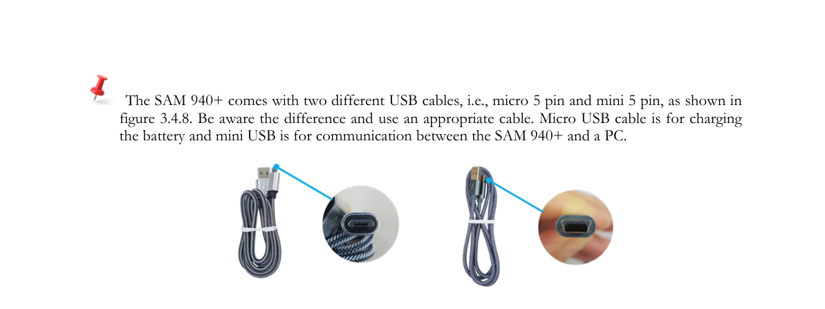 Micro USB vs. mini USB cables