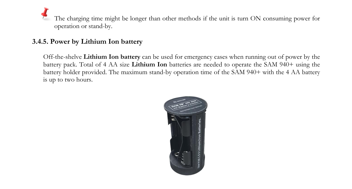 AA battery holder