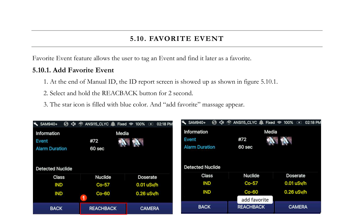Add favorite example