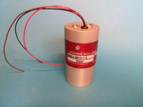 Packaged BNC scintillation detector with readout