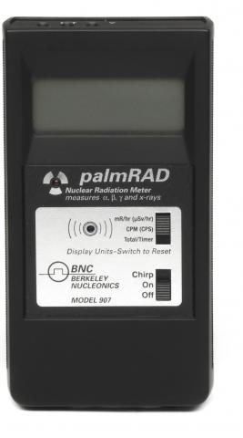 Berkeley Nucleonics Model 907 palmRAD radiation survey meter